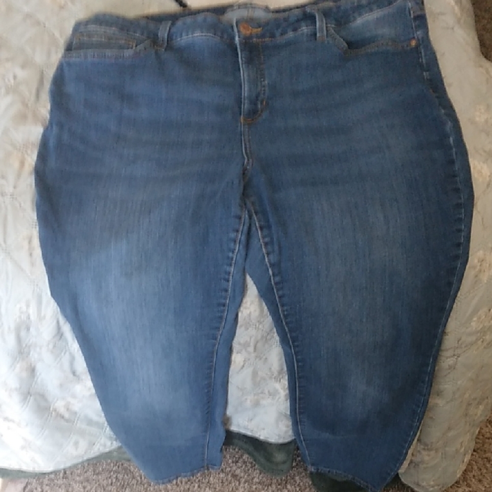 LC Lauren Conrad Women's Blue Skinny Jeans